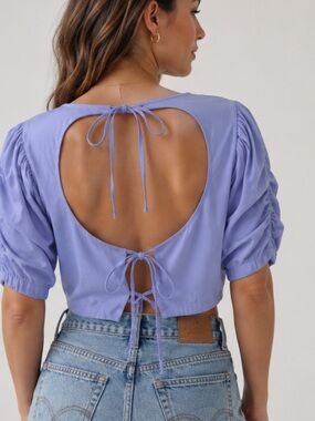 Amaro Keyhole Back Top